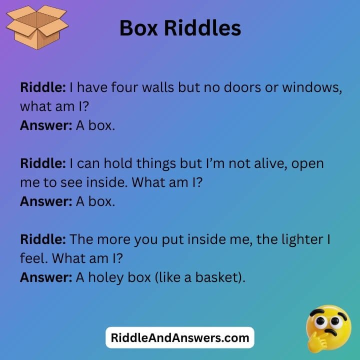 Box Riddles